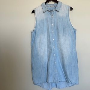 Hippie Laundry Denim Long Vest